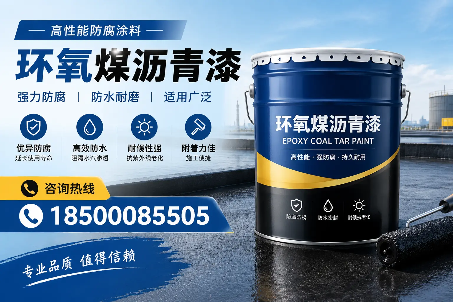 环氧煤沥青漆的主要成分与功能，和林格尔用户深度了解